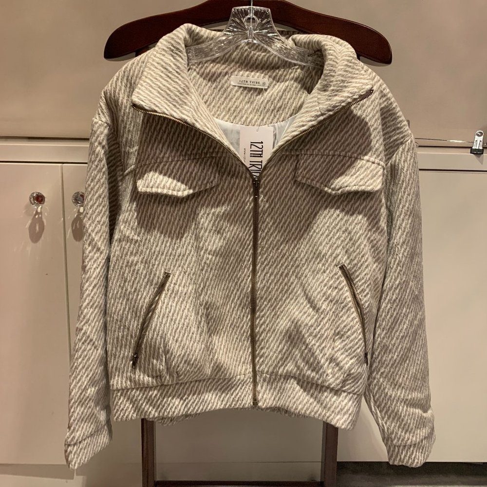 12th Tribe Wool Moto Jacket (S)